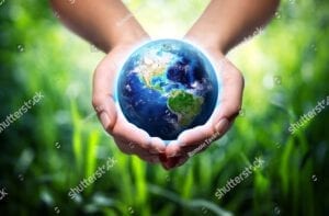 Ideale duurzaam gezonde wereld